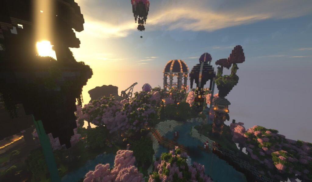 Minecraft skyblock spawn3